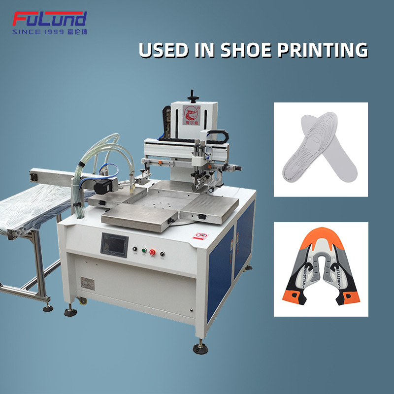 T Shirt Machine. Fully Automatic Silk Screen Printing Machine Widely Use In Printing Of Insoles bag fabric Shoes Upper